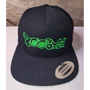 Insane Clown Posse Black Snapback Hat #WESTAYBOOSTED Green Embroidery